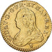 Francia, Louis XV, Louis d'or aux lunettes, 1726, Rennes, Oro, MBC, Gadoury:340