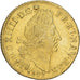 Frankreich, Louis XIV, Double Louis d'or aux 4 L, 1693, Rennes, réformé, Gold