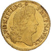 Frankreich, Louis XIV, Louis d'or à l'écu, 1690, Rennes, Flan neuf, Gold, VZ