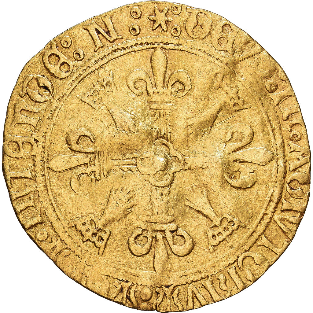 France, Louis XII, Ecu d'or aux Porcs-Epics, 1498-1515, Nantes, Or, TB+