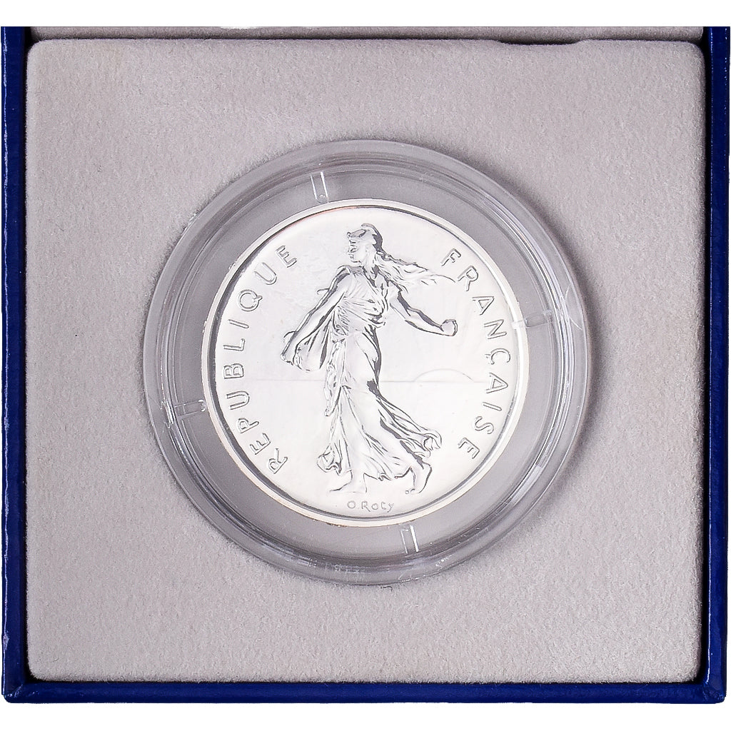Frankreich, 5 Francs, 2001, MDP, BU, Silber, STGL, Le Franc:1206, KM:1309