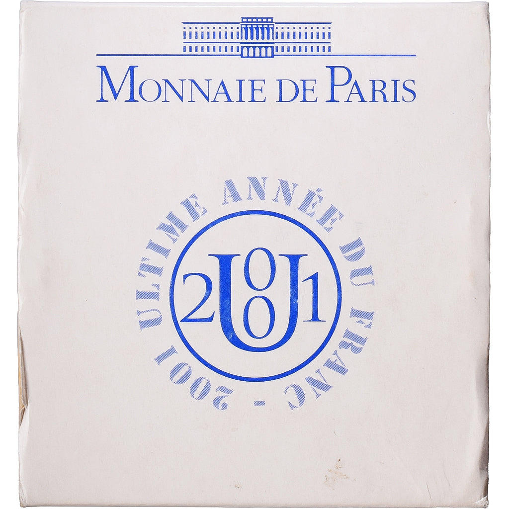 Frankreich, 5 Francs, 2001, MDP, BU, Silber, STGL, Le Franc:1206, KM:1309