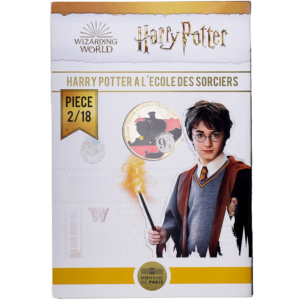 France, 10 Euro, Harry Potter à l'école des sorciers (2/18), 2021, MDP