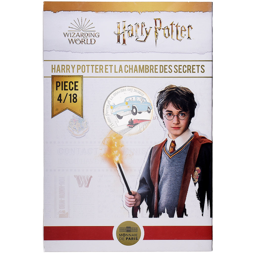 France, 10 Euro, Harry Potter et la chambre des secrets (4/18), 2021, MDP