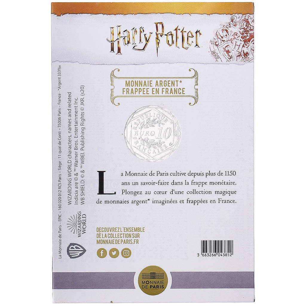 France, 10 Euro, Harry Potter et le Prisonnier d'Azkaban (6/18), 2021, MDP