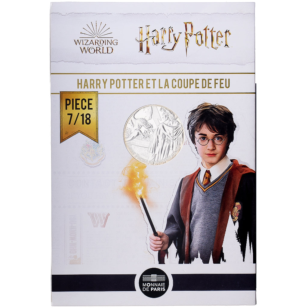 France, 10 Euro, Harry Potter et la coupe de feu (7/18), 2021, MDP, Billon, SPL