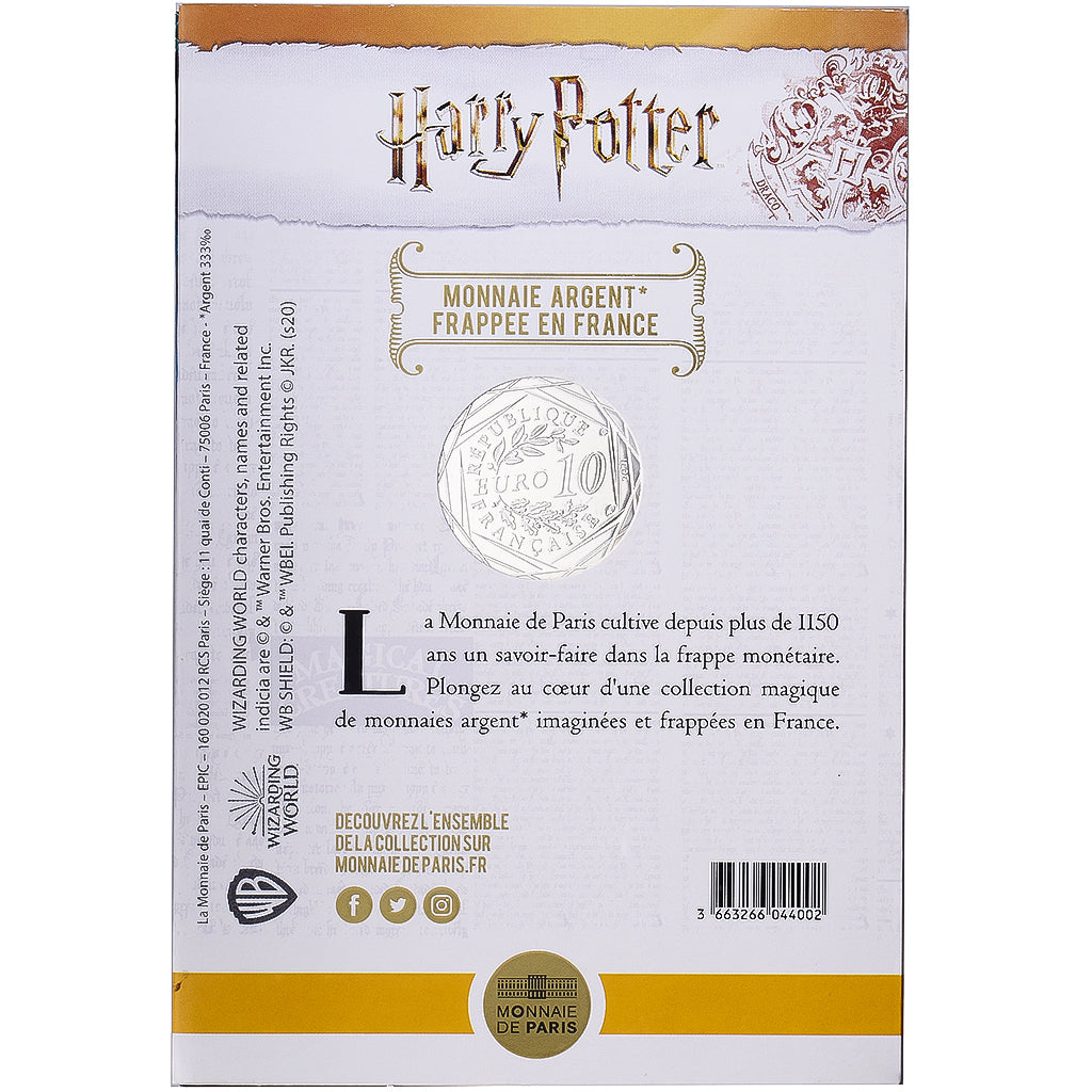 Francja, 10 Euro, Harry Potter et l'ordre du phénix (10/18), 2021, MDP, Bilon