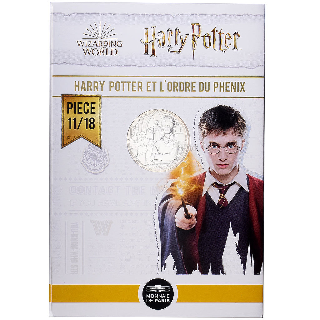 France, 10 Euro, Harry Potter et l'ordre du phénix (11/18), 2021, MDP, Billon