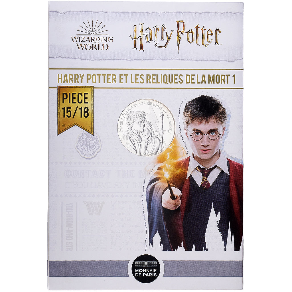 France, 10 Euro, Harry Potter et les Reliques de la Mort 1 (15/18), 2021, MDP