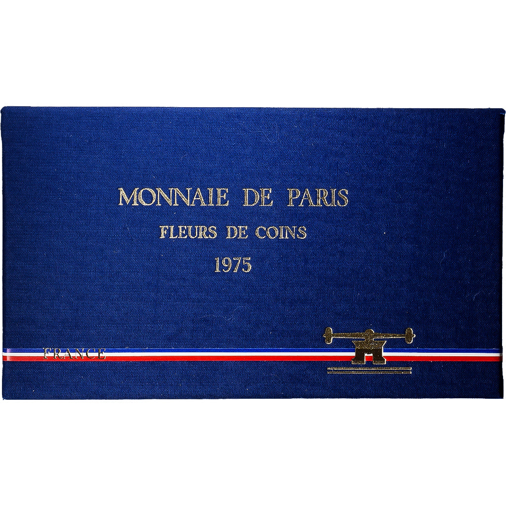 France, Coffret 1 c. à 50 frs., Hercule, 1975, MDP, FDC