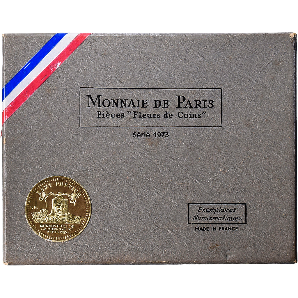 France, Set 1 c. to 10 frs., Hercule, 1973, MDP, MS(65-70)