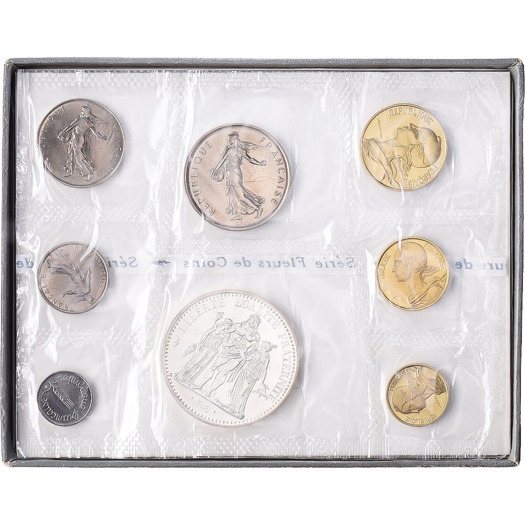 France, Set 1 c. to 10 frs., Hercule, 1973, MDP, MS(65-70)