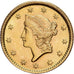 United States, 1 Dollar, Liberty Head - Type 1, 1853, Philadelphia, Gold