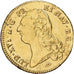 France, Louis XVI, Double Louis d'or à la tête nue, 1786, Montpellier, Or