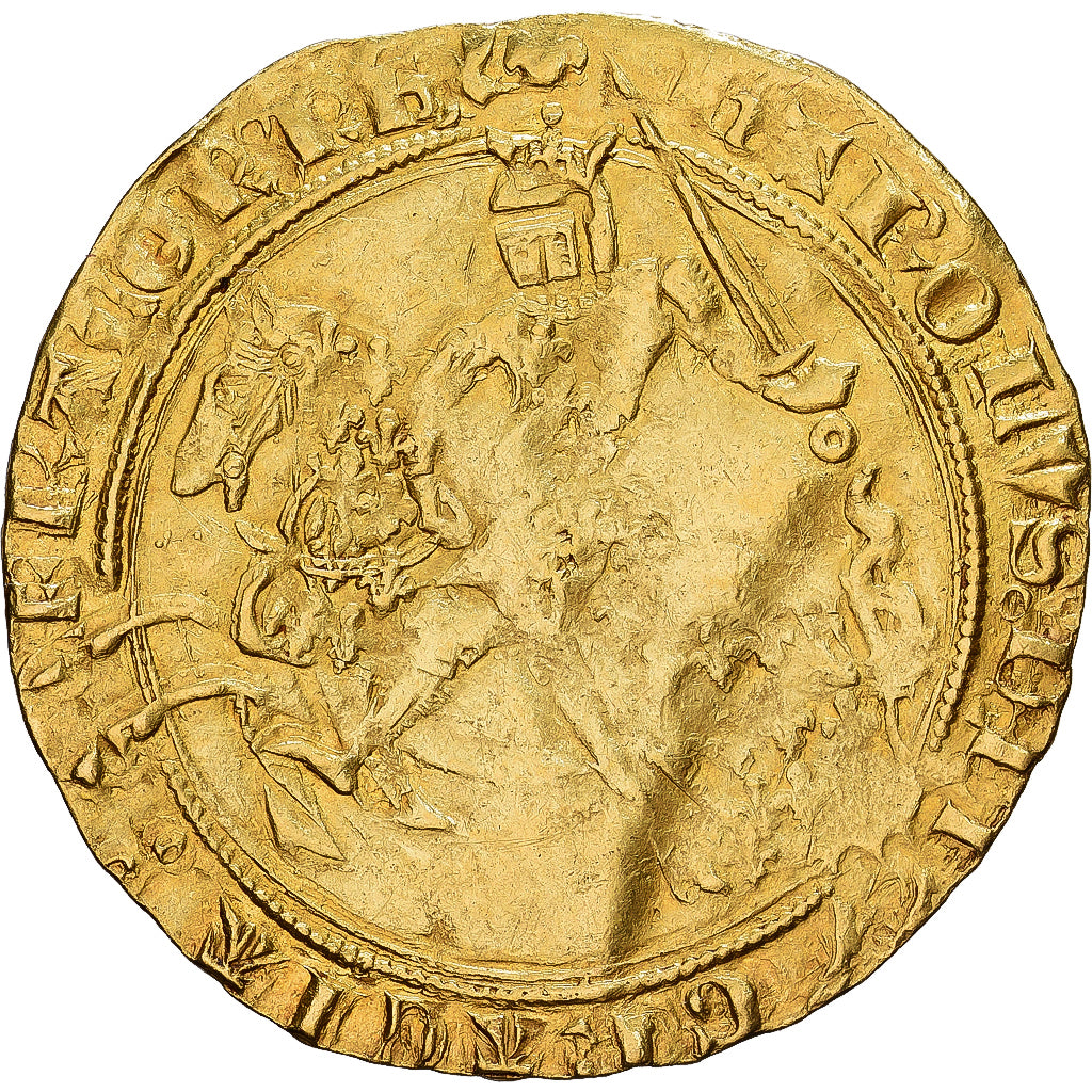 Frankreich, Charles V, Franc à cheval, Dauphiné, 1364-1380, Uncertain Mint