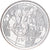 France, 1 Franc, Football World Cup 1998, 1998, MDP, Silver, MS(63), KM:1211