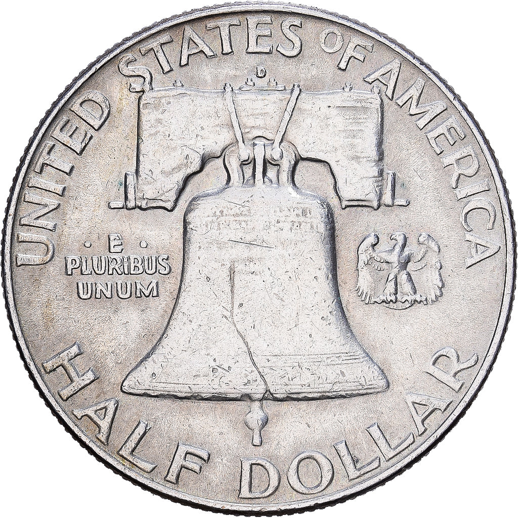 Stati Uniti, Half Dollar, Franklin Half Dollar, 1963, Philadelphia, Argento