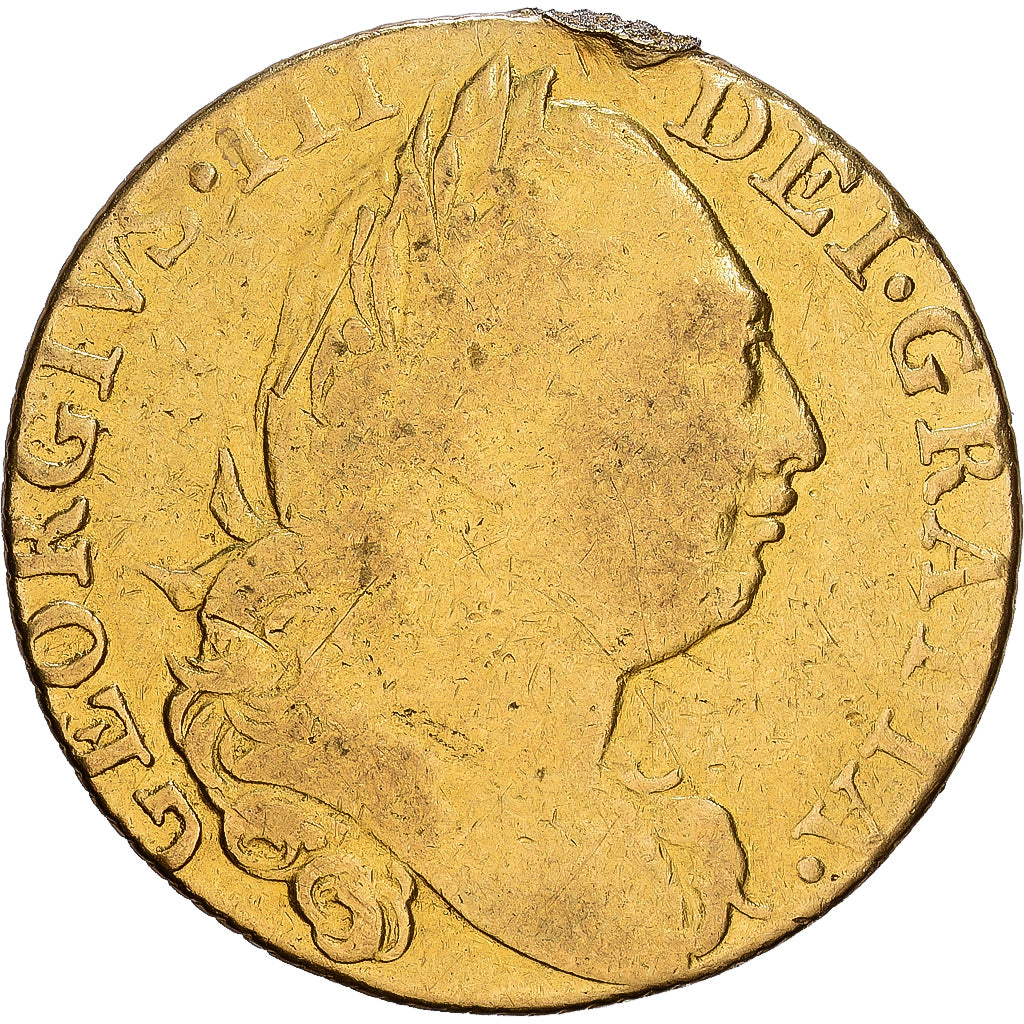 Groot Bretagne, George III, Guinea, 1775, London, Goud, ZG+