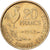 France, 20 Francs, Guiraud, 1952, MDP, Copper-Aluminum, MS(60-62), Gadoury:865