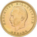 Turkije, İsmet İnönü, 250 Kurush, 1943 (1923/20), Ankara, Goud, ZF