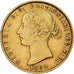 Australien, Victoria, 1/2 Sovereign, 1864, Sydney, Gold, SS, KM:3