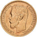 Russia, Nicolas II, 5 Roubles, 1899, Saint Petersburg, Gold, EF(40-45)