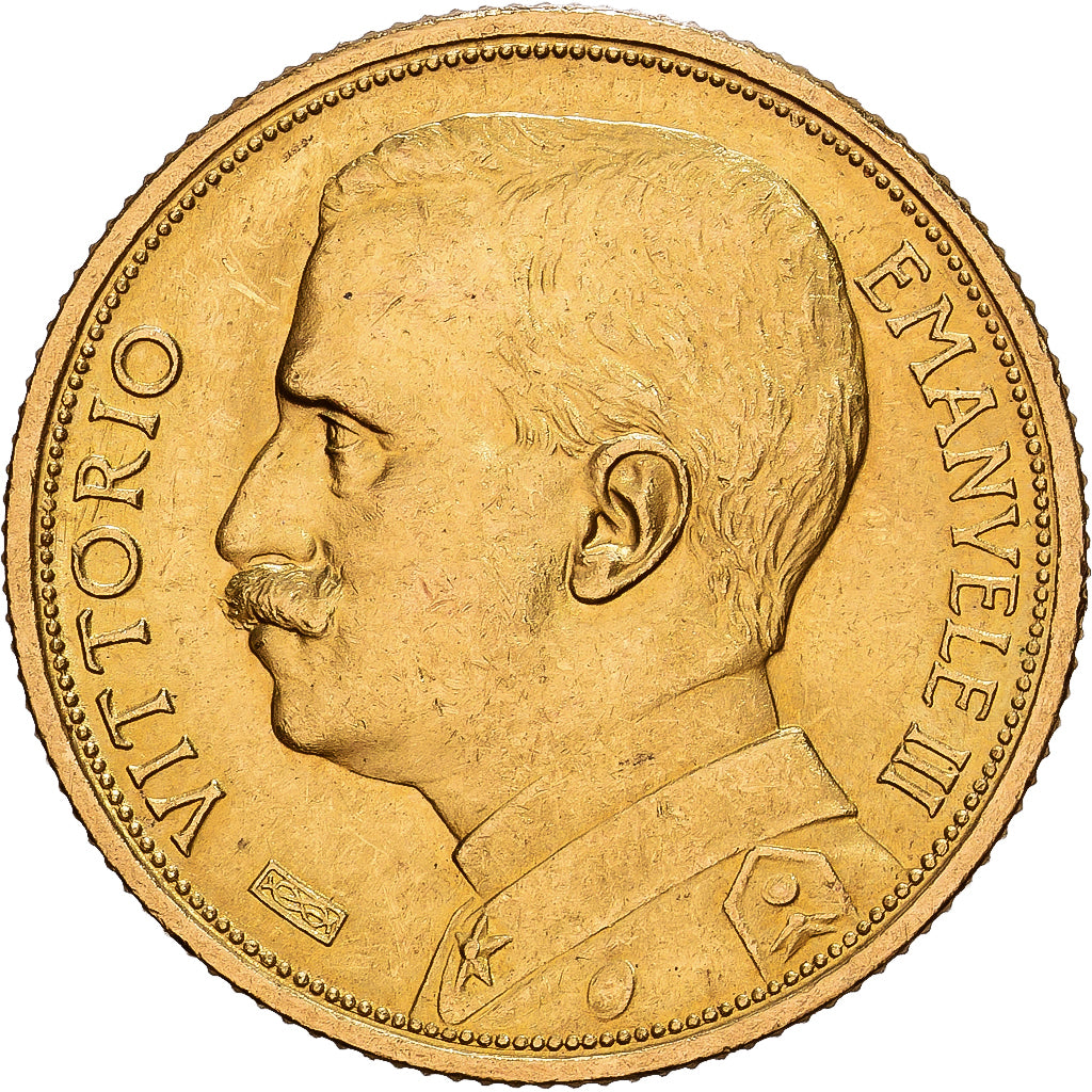 Italia, Vittorio Emanuele III, 20 Lire, 1912, Rome, Oro, EBC+, KM:48