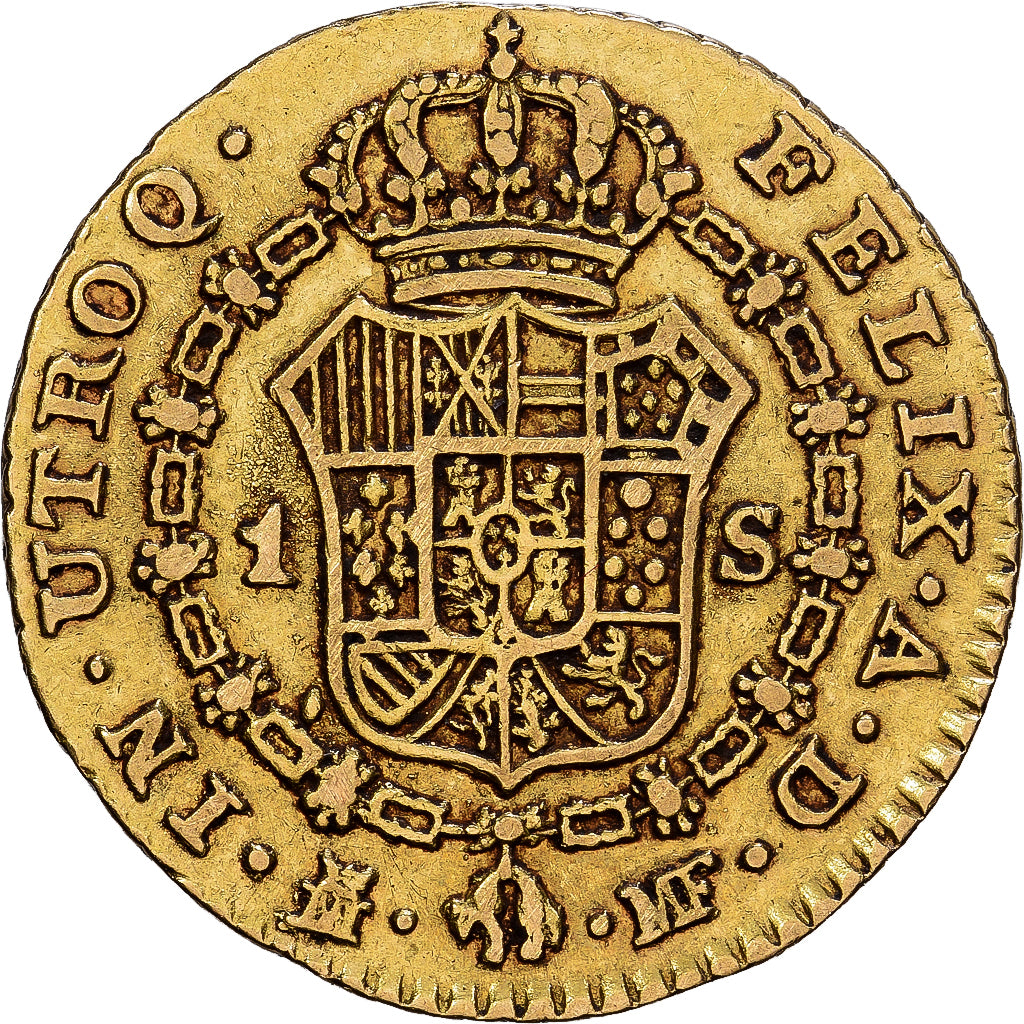 Spanien, Charles IV, Escudo, 1791, Madrid, Gold, S+, KM:434