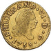 España, Ferdinand VI, 1/2 Escudo, 1758, Madrid, Oro, MBC, KM:378