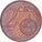 Eurozone, 2 Centimes, error double reverse side, Copper Plated Steel, AU(55-58)
