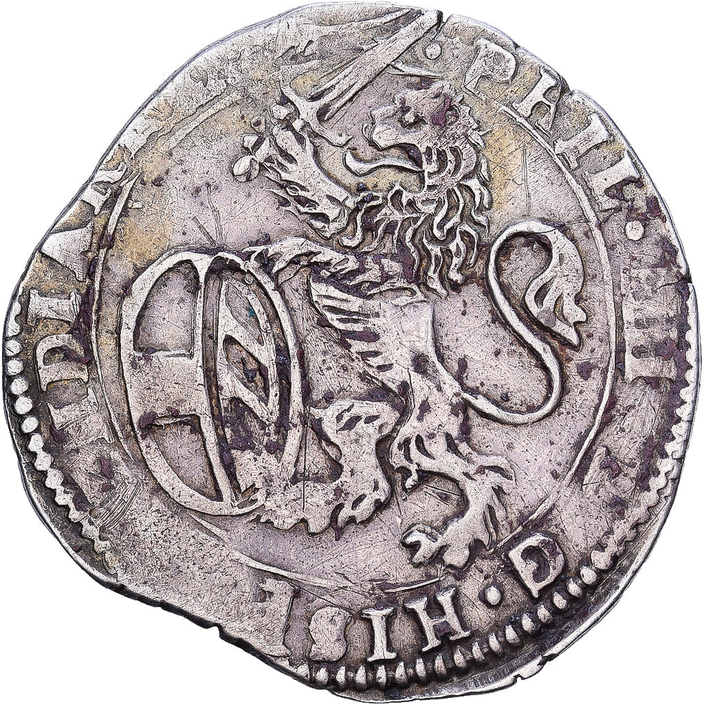Francia, Philip IV, Escalin, 1623, Arras, Argento, BB+