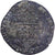 France, Henri IV, Douzain aux deux H, 1593, Angers, Extremely rare, Billon