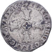 France, Henri IV, 1/4 Ecu, 1604, Bayonne, Silver, VF(20-25), Gadoury:597