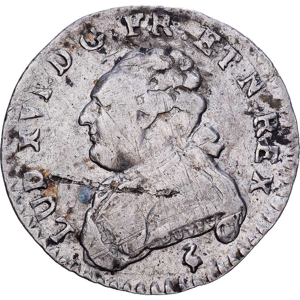 Frankreich, Louis XVI, 1/20 Ecu, 1782, Paris, Silber, S, Gadoury:352