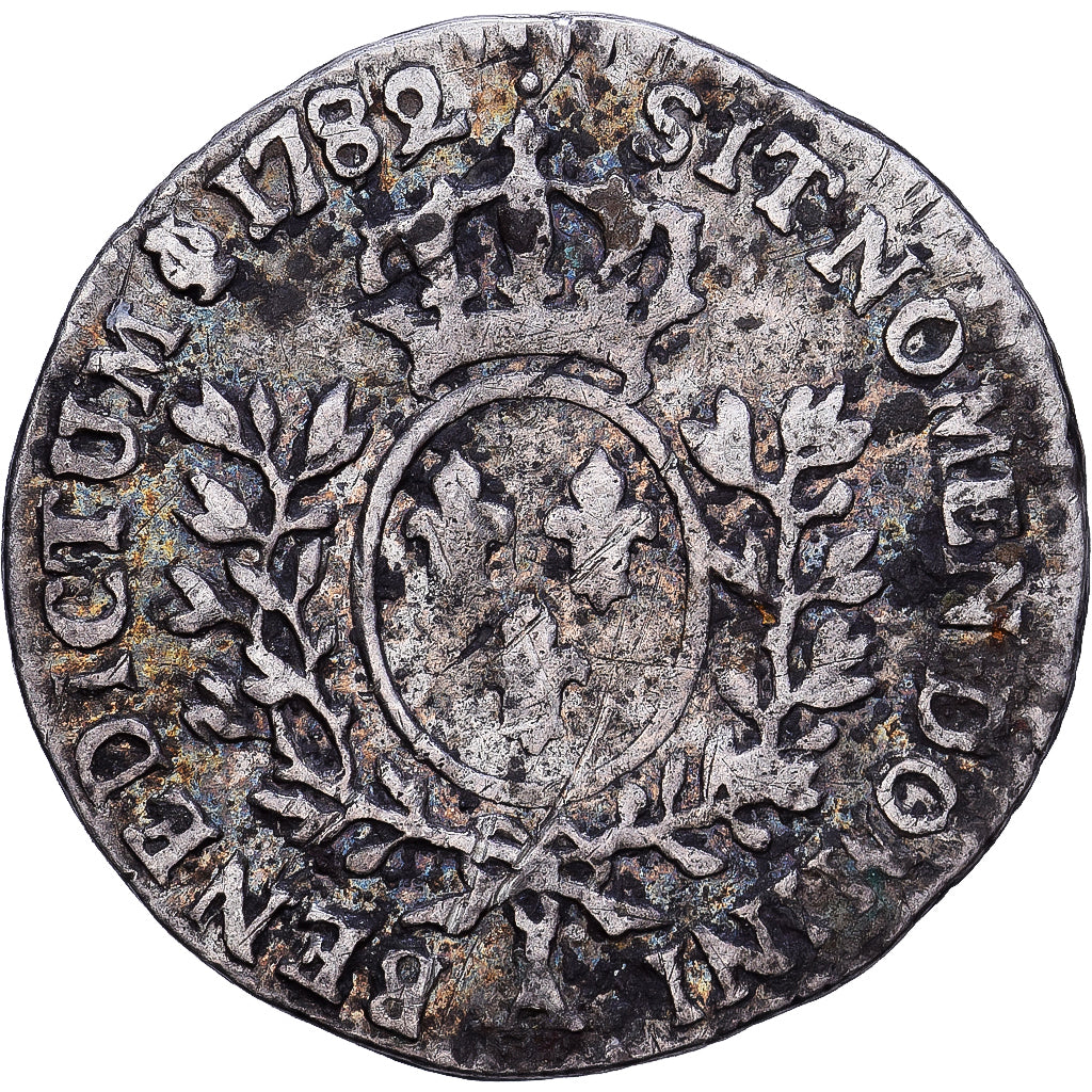 Frankreich, Louis XVI, 1/20 Ecu, 1782, Paris, Silber, S, Gadoury:352