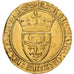 France, Charles VII, Écu d'or, 1422-1461, Crémieu, Or, SUP, Duplessy:453