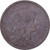 France, 2 Centimes, Daniel-Dupuis, 1903, MDP, Bronze, AU(50-53), Gadoury:107