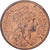 Frankrijk, 2 Centimes, Daniel-Dupuis, 1919, MDP, Bronzen, PR+, Gadoury:107