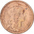 Frankrijk, 2 Centimes, Daniel-Dupuis, 1909, MDP, Bronzen, ZF, Gadoury:107