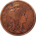 Frankreich, 2 Centimes, Daniel-Dupuis, 1900, MDP, Rare, Bronze, SS, Gadoury:107
