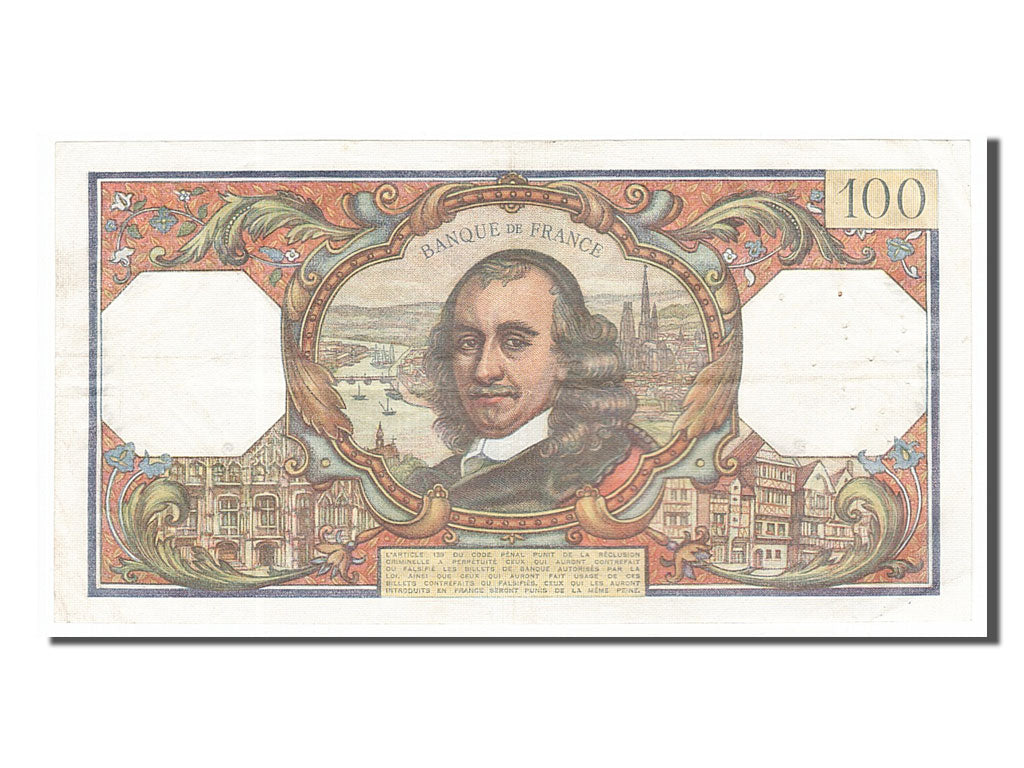 Banknote, France, 100 Francs, 100 F 1964-1979 ''Corneille'', 1964, 1964-10-01