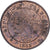 Francia, 2 Centimes, Cérès, 1885, Paris, grand A, Bronce, BC+, Gadoury:105