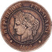 Francia, 2 Centimes, Cérès, 1890, Paris, Bronce, MBC, Gadoury:105