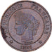 Frankrijk, 2 Centimes, Cérès, 1891, Paris, Bronzen, PR, Gadoury:105
