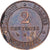 Francia, 2 Centimes, Cérès, 1891, Paris, Bronce, EBC, Gadoury:105