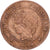 Francia, 2 Centimes, Cérès, 1893, Paris, Bronce, BC+, Gadoury:105