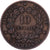 France, 10 Centimes, Cérès, 1876, Paris, Bronze, EF(40-45)