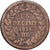 France, Napoleon I, 1 Décime, A l'N couronnée, 1814., Strasbourg, Cent Jours