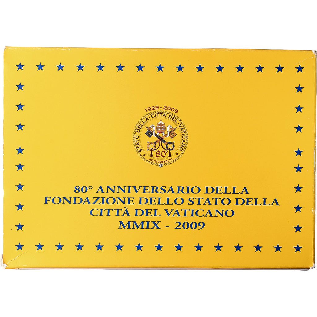 CITTÀ DEL VATICANO, Benedict XVI, Set 1 ct. - 2 Euro + Medal, Saint John, FS