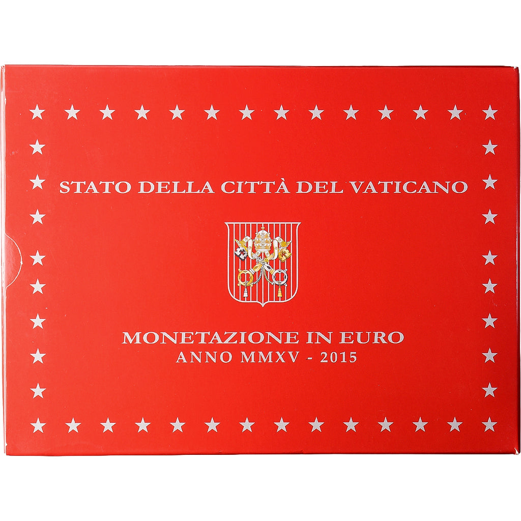 Vatican, Francis, Set 1 ct. - 20 Euro, Proof, 2015, Rome, MS(65-70)